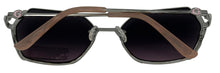 Load image into Gallery viewer, Guess Sunglass Womens Nickeltin Oversized Square Gradient Lens GO00005. 10B