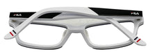 Load image into Gallery viewer, Fila Big Kids Black White Rectangle Plastic Eyewear Frame VF9456. 48mm