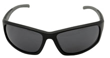 Load image into Gallery viewer, Timberland Sunglass Mens Matte Black Plastic Wrap, Smoke Lens TB7189. 2A