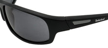 Load image into Gallery viewer, Timberland Sunglass Mens Matte Black Plastic Wrap, Smoke Lens TB7189. 2A