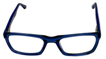Load image into Gallery viewer, Fila Big Kids Blue Crystal Fade Soft Square Plastic Eyewear Frame VF9457 46mm
