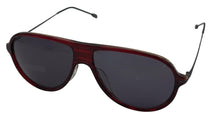 Load image into Gallery viewer, John Varvatos Mens Chianti Plastic Aviator Sunglass, Smoke Lens V778