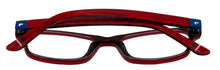 Load image into Gallery viewer, Fila Big Kids Red Soft Rectangle Plastic Eyewear Frame VF9463 47mm