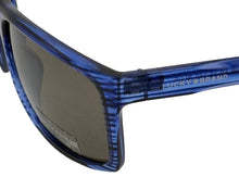 Load image into Gallery viewer, Lucky Brand Mens Matte Blue Plastic Rectangle Sunglass, Smoke Lens Refrain
