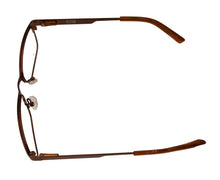 Load image into Gallery viewer, Converse Big Kids Rectangle Brown Metal Eyewear Frame K025. 48mm
