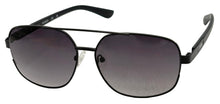 Load image into Gallery viewer, Guess Sunglass Women's Black Square Metal Aviator, Smoke Lens GF0227. 1B