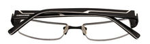 Load image into Gallery viewer, Converse Mens Rectangle Bottom Rimless Black Metal Frame Slide Film 50mm