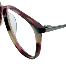 Load image into Gallery viewer, Lucky Brand Mens Soft Square Burgundy Plastic Frame. D507. 53mm