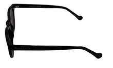 Load image into Gallery viewer, Perry Ellis Mens Sunglass Black Plastic Square, Smoke Gradient Lens PE81 2