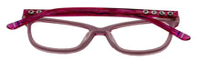 Load image into Gallery viewer, Fila Big Kids Pink Soft Rectangle Plastic Eyewear Frame VF1149 48mm