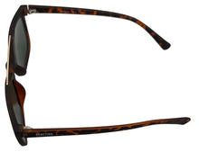 Load image into Gallery viewer, Kenneth Cole Reaction Matte Tortoise Plastic Soft Square Mens Sunglass, KC1390 52N