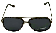 Load image into Gallery viewer, Timberland Black Other Mens Plastic Square Aviator Sunglass Smoke Lens TB7212 5A
