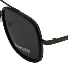 Load image into Gallery viewer, Timberland Black Other Mens Plastic Square Aviator Sunglass Smoke Lens TB7212 5A