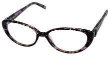 Load image into Gallery viewer, Jones New York Women Plastic Rectangle Eyewear Frame J757 Purple Tortoise 52mm