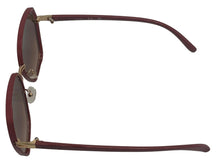 Load image into Gallery viewer, Guess Sunglass Womens Red Oversized Square Plastic, Gradient Lens GF0407 66F