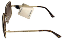 Load image into Gallery viewer, Lucky Brand Women Gold / Metal Large Square Front Mount Sunglass, D2001