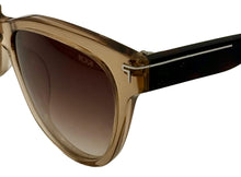 Load image into Gallery viewer, Tumi Unisex Square Brown Plastic Sunglass STU001 072M