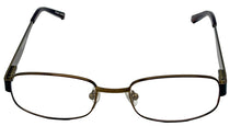 Load image into Gallery viewer, Converse Big Kids Brown Ophthalmic Soft Rectangle Metal Frame K005 49mm