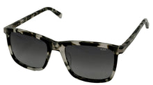 Load image into Gallery viewer, Tumi Mens Rectangle Multi Black Grey Mens Plastic Sunglass Smoke Lens STU 006