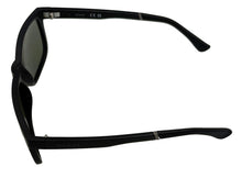 Load image into Gallery viewer, Guess Sunglass Mens Matte Black Rectangle Plastic Wrap, Green Lens GF0234. 2N