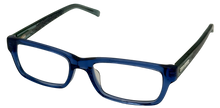 Load image into Gallery viewer, Convers Big Kids Ophthalmic Soft Rectangle Plastic Frame K013 Blue 50mm Converse