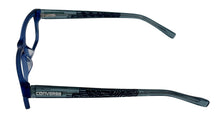 Load image into Gallery viewer, Convers Big Kids Ophthalmic Soft Rectangle Plastic Frame K013 Blue 50mm Converse