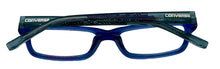 Load image into Gallery viewer, Convers Big Kids Ophthalmic Soft Rectangle Plastic Frame K013 Blue 50mm Converse