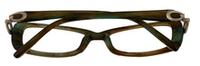 Load image into Gallery viewer, Jones New York Womens Plastic Rectangle Eyewear Frame, Aqua Brown J738. 52mm