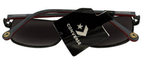 Load image into Gallery viewer, Converse Mens Gunmetal/Red Rectangle Metal Sunglass, Smoke Gradient Lens Converse