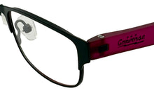Load image into Gallery viewer, Converse Big Kids Ophthalmic Black Eyeglass Rectangle Metal K016 50mm