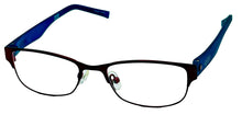 Load image into Gallery viewer, Converse Big Kids Burgundy Ophthalmic Soft Rectangle Metal Frame K016 47mm