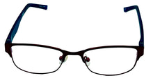Load image into Gallery viewer, Converse Big Kids Burgundy Ophthalmic Soft Rectangle Metal Frame K016 47mm