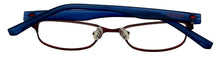Load image into Gallery viewer, Converse Big Kids Burgundy Ophthalmic Soft Rectangle Metal Frame K016 47mm