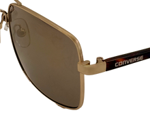 Load image into Gallery viewer, Converse Gold Mens Rectangle Metal Eyewear Frame H052