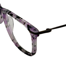 Load image into Gallery viewer, Jones New York Purple Mens Plastic Rectangle Eyewear Frame, J232 47mm