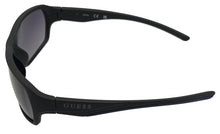 Load image into Gallery viewer, Guess Sunglass Mens Matte Black Oversize Rectangle Plastic, GF0209. 2B