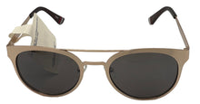 Load image into Gallery viewer, Fila Gunmetal Mens Metal Matte Gold Soft Square Sunglass, SF9950 648X