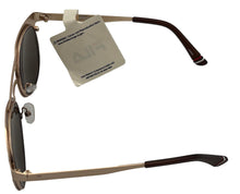 Load image into Gallery viewer, Fila Gunmetal Mens Metal Matte Gold Soft Square Sunglass, SF9950 648X