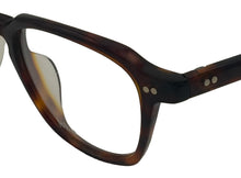 Load image into Gallery viewer, John Varvatos Mens Havana Tortoise Eyeglass Plastic Square Frame V204. 50mm