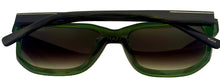 Load image into Gallery viewer, Tumi Mens Rectangle Green Mens Plastic Sunglass Gradient Lens STU 003