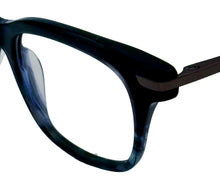 Load image into Gallery viewer, Jones New York Mens Petite Navy Blue Plastic Square Eyewear Frame, J233 48mm Jones New York