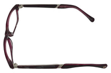 Load image into Gallery viewer, Lucky Womens Ophthalmic Soft Rectangle Plastic Purple Frame High Noon 53mm