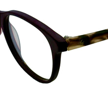 Load image into Gallery viewer, Apple Bottoms Womens Opthalmic Eyeglass Square Plastic 778 2 Eggplant 51mm