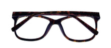 Load image into Gallery viewer, Jones New York Mens Plastic Soft Square Eyewear Frame J764 Navy. 54mm