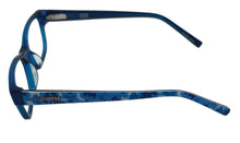 Load image into Gallery viewer, Converse Big Kids Blue Rectangle Plastic Eyeglass Frame K300. 47mm