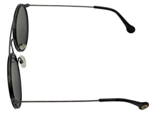 Load image into Gallery viewer, Converse Mens Round Black Metal Sunglass, Silver Mirror Lens H079