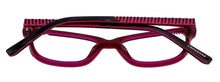 Load image into Gallery viewer, Converse Big Kids Purple Rectangle Plastic Eyeglass Frame K403. 47mm