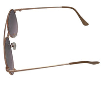Load image into Gallery viewer, Kenneth Cole Reaction Mens Shiny Gold Metal Aviator Sunglass KC1386 28T