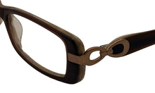 Load image into Gallery viewer, Jones New York Womens Plastic Rectangle Eyewear Frame, Brown J738. 52mm