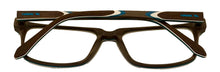 Load image into Gallery viewer, Tony Hawk Mens Soft Rectangle Brown Plastic Eyewear Frame. 513 1. 53mm